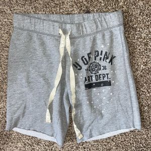 PINK • Vintage Gray Sweat Shorts